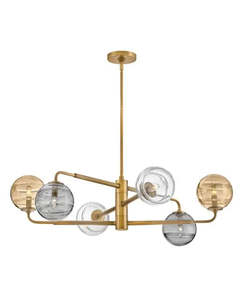 Oberon 6 Light Chandelier by Hinkley Lighting
