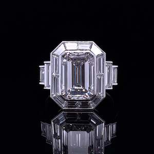 Art Deco Emerald Ring