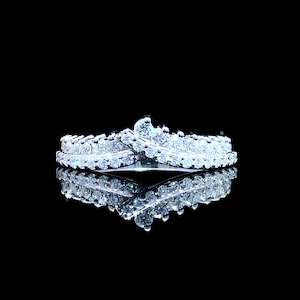 Ellie Contour Band - Solid Sterling Silver