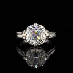 Moissanite Rings: Lady Whistledown Ring