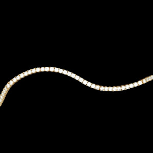 Black Friday Sale 1: Moissanite Tennis Bracelet (4mm Round Brilliant Cut)