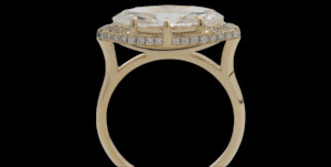 Marquise East West Ring