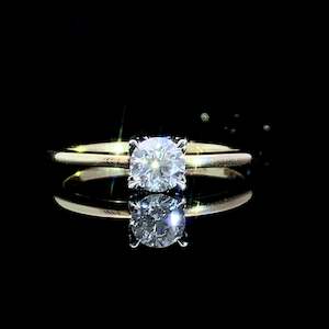 Diamond Rings: 0.5ct Lab Diamond Solitaire