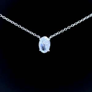 Valentines Sale 1: 1ct Oval Pendant