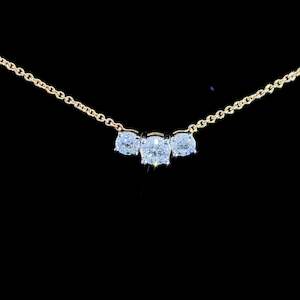 Valentines Sale 1: Diamond Trilogy Pendant
