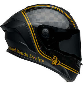 Bell Helmets: Bell RACE STAR DLX FLEX RSD Player Black/Gold