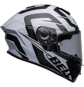 Bell Helmets: Bell RACE STAR DLX FLEX Labyrinth White/Black