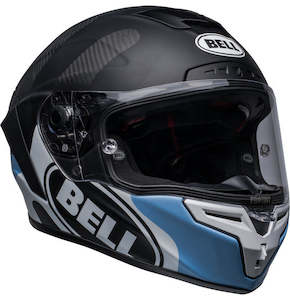 Bell Helmets: Bell RACE STAR DLX FLEX Hello Cousteau Algae Black/Blue