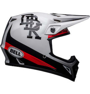 Bell Helmets: Bell MX-9 MIPS Twitch DBK Gloss White/Black