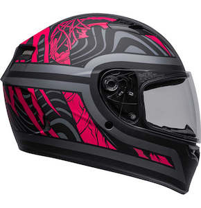 Bell Helmets: Bell QUALIFIER Rebel Matte Black/Pink