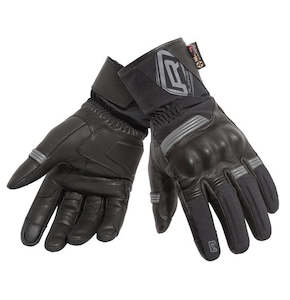 Gloves: RJAYS TOURER Glove Blk/Grey - Touring WP