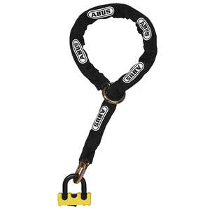 ABUS Lock & Chain Combo - GRANIT Power XS 67 + 12KS120 Loop