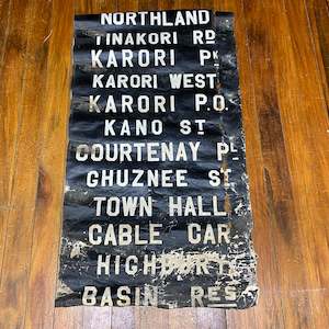 Sold: 25. Wellington Bus Blind