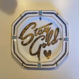 Sold: Hand Painted Decorative Plate