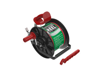 Electric Fencing: 3: 1 Black Hawk Geared Reel with 200m Polytape with guard