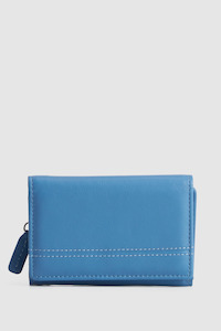 Womens Small Wallets: Leather Small Trifold Wallet