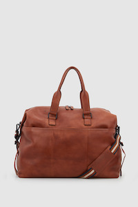 Duffle Bags: Lucas Leather Weekender