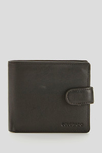 RFID Leather Tab Wallet