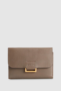 Womens Medium Wallets: Luna Leather Trifold Wallet
