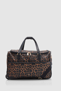 Leopard 52cm Wheel Bag