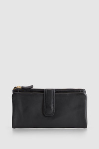 Womens Large Wallets: Dana Leather Large Wallet