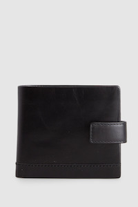 Leather Tab Wallet