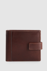 Leather Tab Wallet