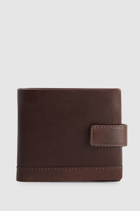 Leather Tab Wallet