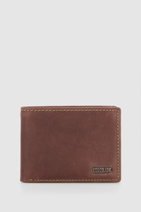 RFID Leather Bifold Wallet