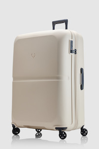 Hard Suitcases: Single Stripe 81cm Suitcase