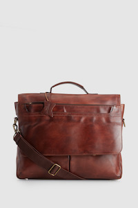 Flynn Leather Briefcase