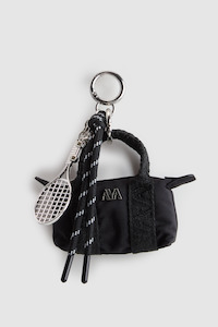 Nylon Mini Gym Bag Charm