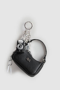 Mini Shoulder Bag & Camera Charm