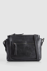 Cora Leather Crossbody Bag