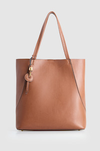 Elara Leather Tote Bag