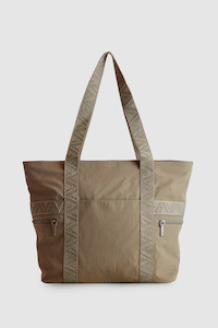 Large Handbags: Gia Large Nylon Tote Bag