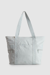 Gia Large Nylon Tote Bag