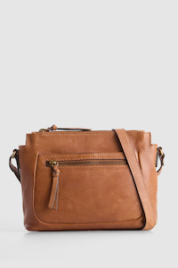 Leather Handbags: Cora Leather Crossbody Bag