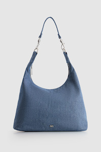 Aelyn Denim Hobo Bag