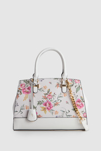 Floral Shopper Tote Bag