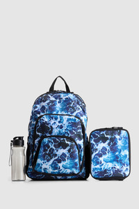 Blue Juice Ocean Wave Set Backpack