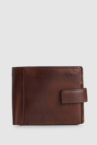 Leather Tab Wallet