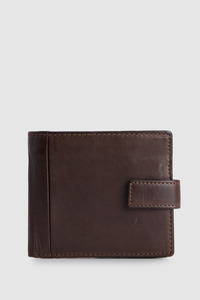 Leather Tab Wallet