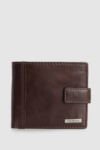 Leather Tab Wallet