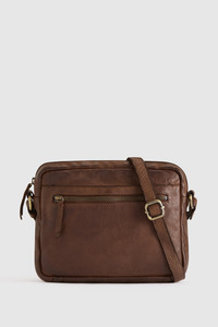 Leather Handbags: Maggie Leather Crossbody Bag