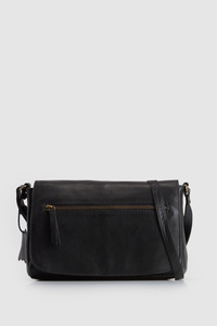Leather Handbags: Wynn Leather Flap Crossbody Bag