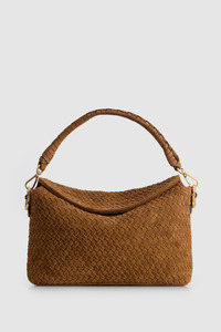 Womens Bags: Clara Suede Leather Grab Bag