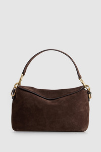 Clara Suede Leather Grab Bag