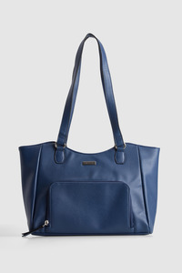 Womens Work Bags: Zip Pocket Tote Bag
