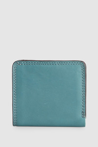 Maya Leather Press Stud CC Wallet